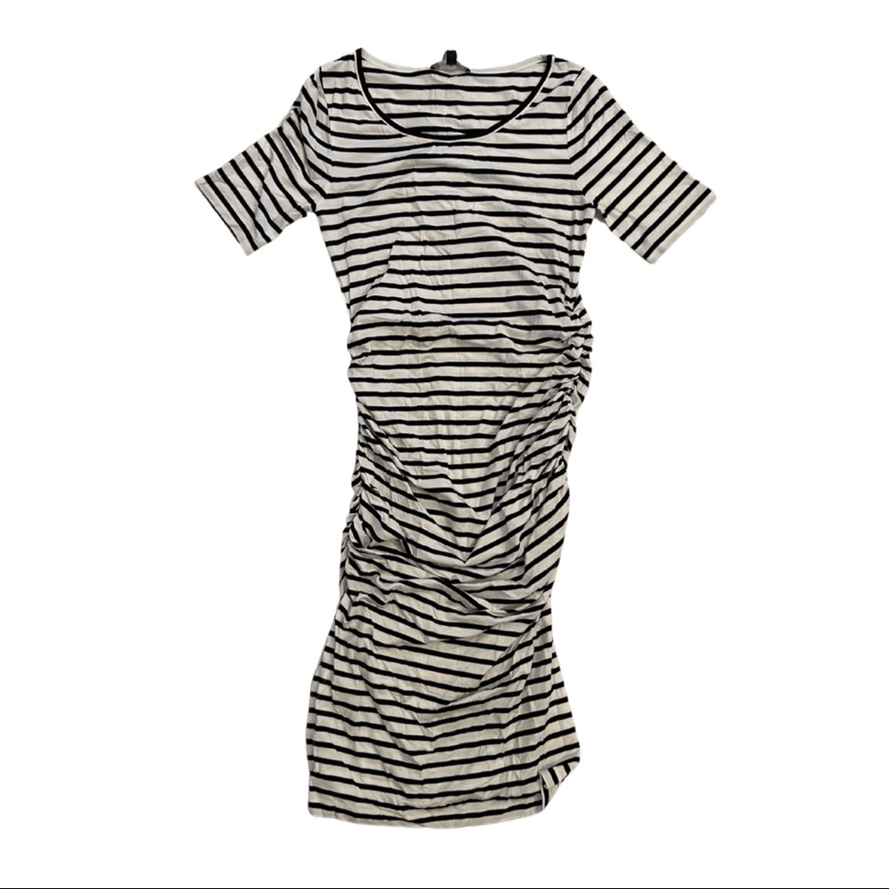 Isabella Oliver | striped maternity dress nwt